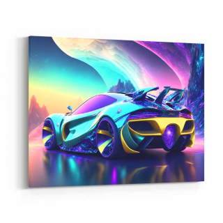 Obraz futuristické auto