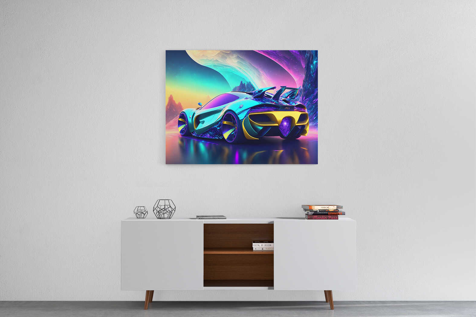 Obraz futuristické auto